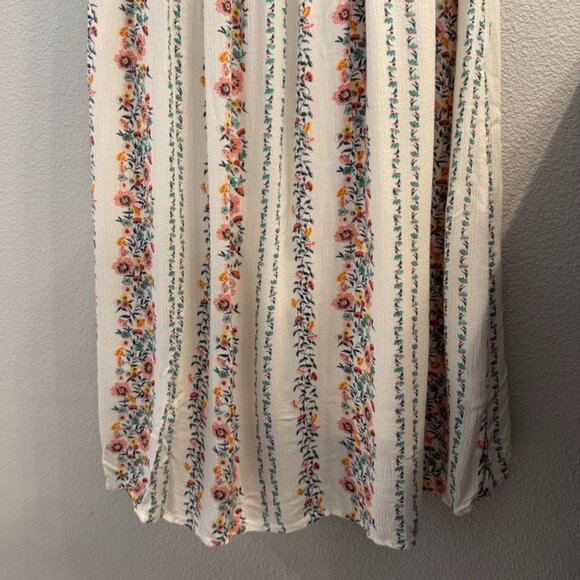 Old Navy Floral White Midi Sundress Size S TALL - Picture 4 of 6